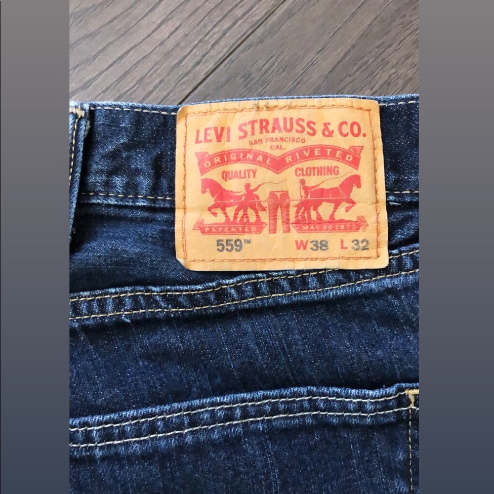 Men’s Levi 559 Strauss & Co Relaxed Straight Fit - Picture 6 of 6